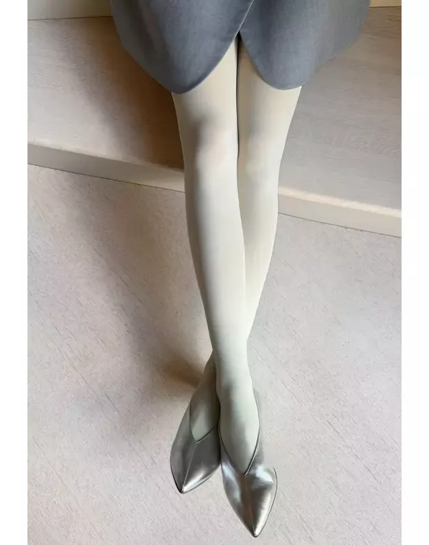 Veneziana pėdkelnės Satin 40 den Pistacchio