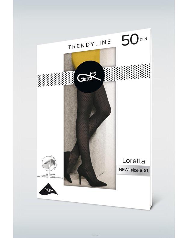 Gatta pėdkelnės Loretta 125 50 den 2