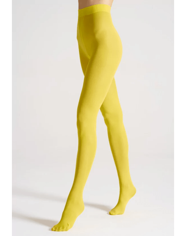 Veneziana pėdkelnės Satin 40 den Giallo