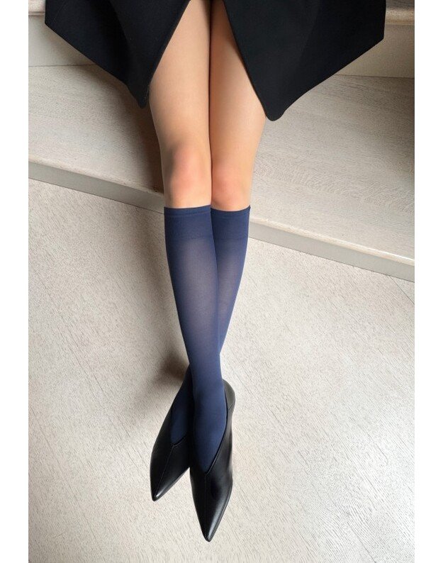 Veneziana puskojinės Katrin 40 DEN Blue