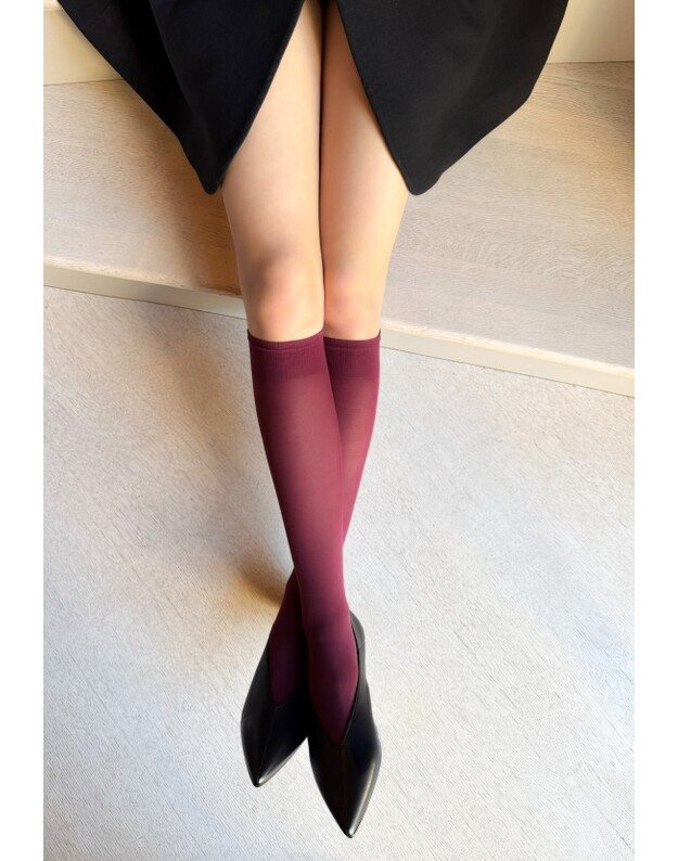 Veneziana puskojinės Katrin 40 DEN Bordeaux