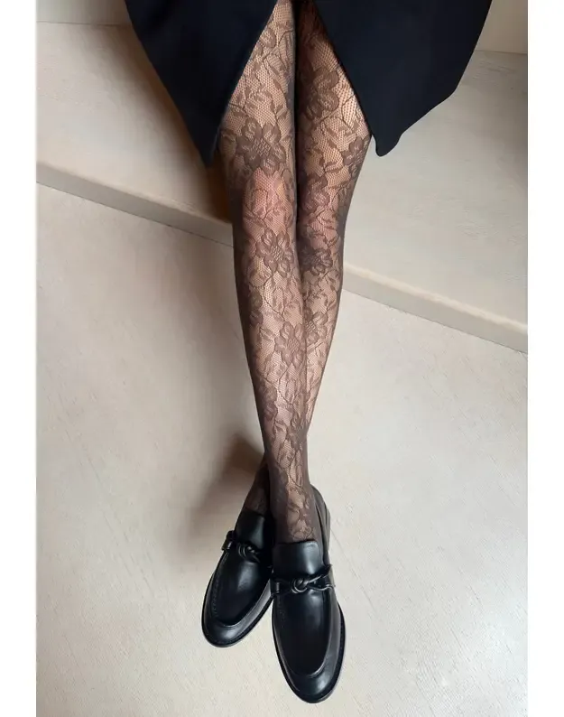 Veneziana pėdkelnės Rosa Stile Cappucino