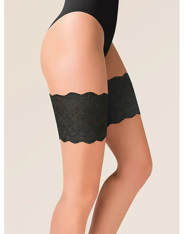 Gabriella šlaunų juostos ,,Thigh Band'' Juodos