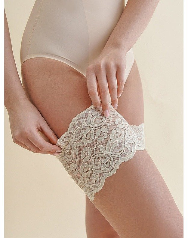 Gabriella šlaunų juostos ,,Thigh Band'' Ecru