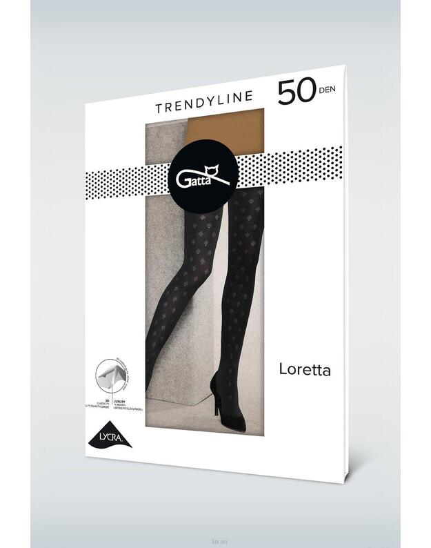Gatta pėdkelnės Loretta 123 50 den 2