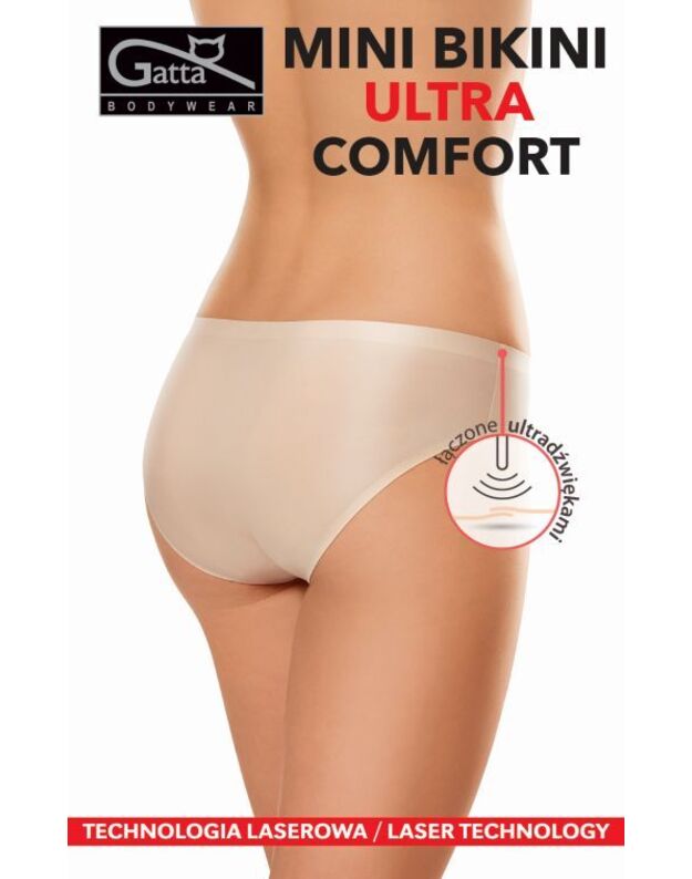 Gatta kelnaitės Mini Bikini Comfort Beige spalvos