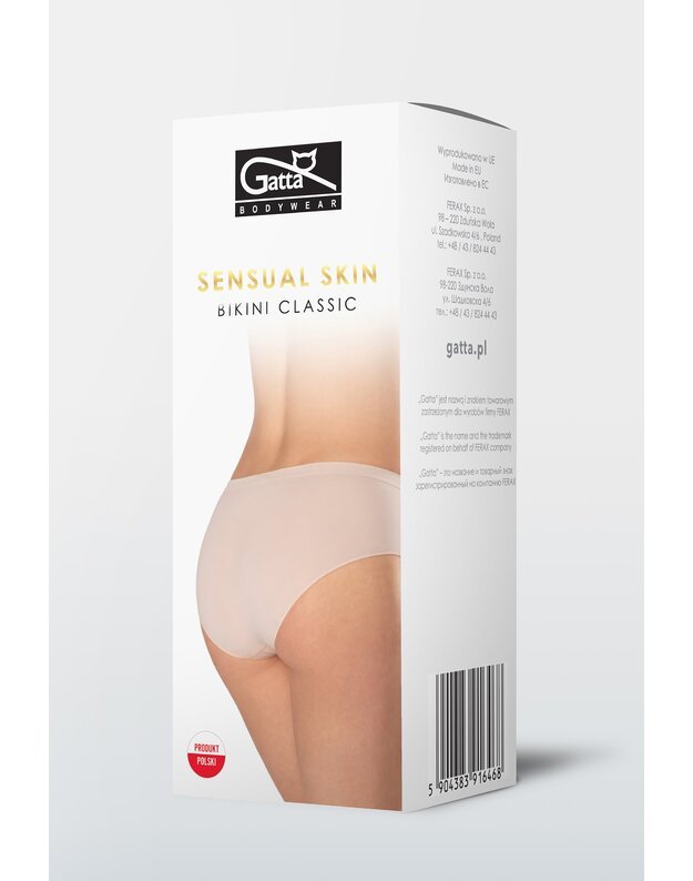 Gatta kelnaitės Sensual Skin Bikini Classic Beige spalvos