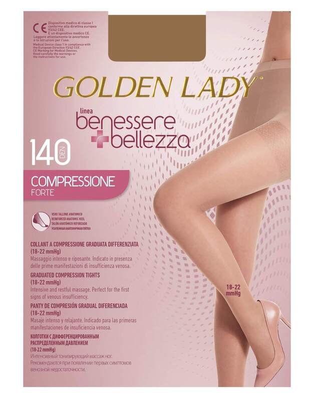 Golden Lady pėdkelnės Benessere Bellezza 140 den