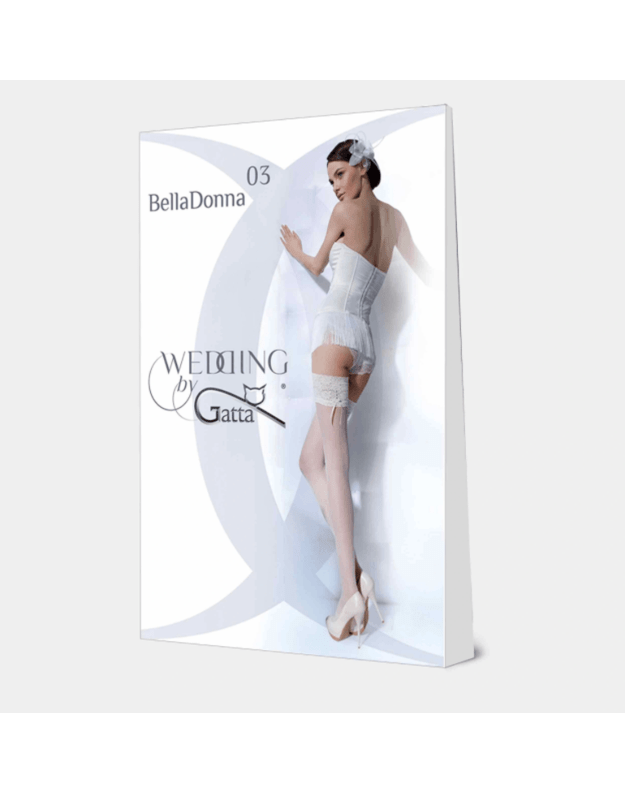 Gatta vestuvinės kojinės Bella Donna 03