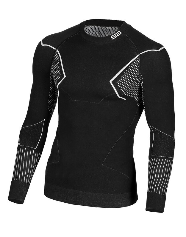 Gatta Active vyriškos termo marškinėliai fugo black-grey | TavoPatogumui.lt