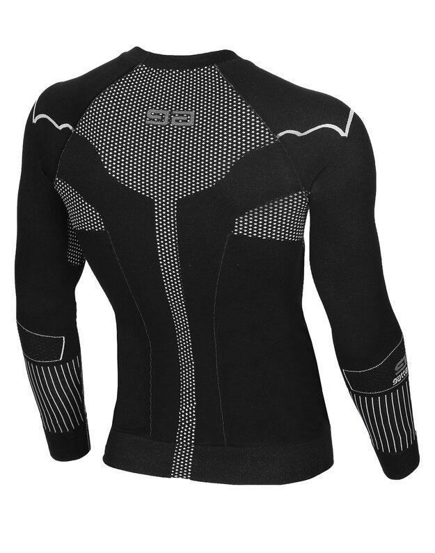Gatta Active vyriškos termo marškinėliai fugo black-grey